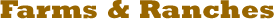 Farms and Ranches For Sale