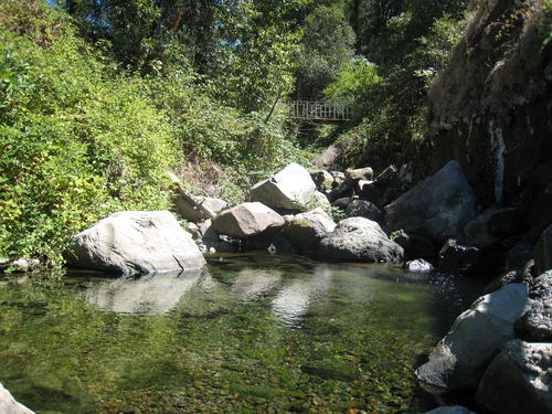 indian springs creek...flows through property california