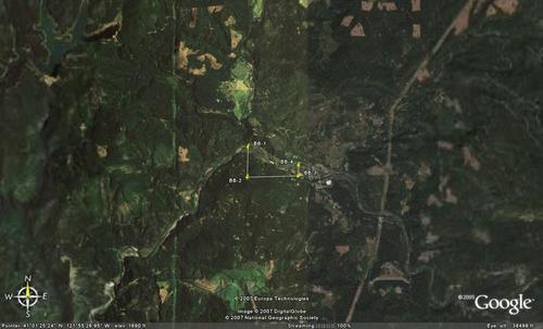 surrounded by thousands of acres of forest land california
