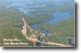 Wooded land near Minong Flowage access.