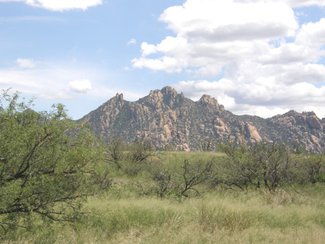 Another view of the Dragoon Mountains looking southeast.