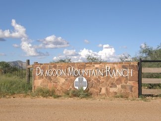 One of the entry markers at the Sibyl Road gate.