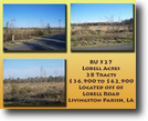 RU 527  Lobell Acres Livingston Parish, LA