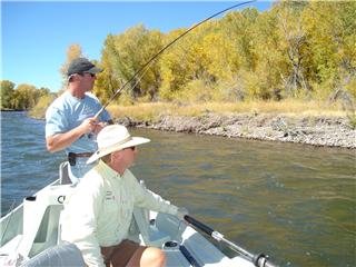 Private Fishing on the 2.75 miles of Gold Medal waters...