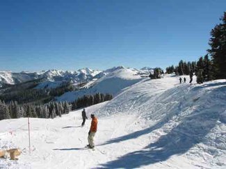 Wolf Creek Ski Area..the most snow in Colorado is only 22 miles away!