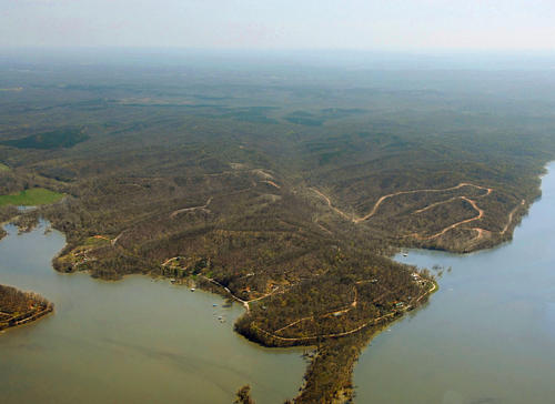aerial view tennessee