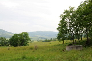 USDA stock tank at the head of Center Creek