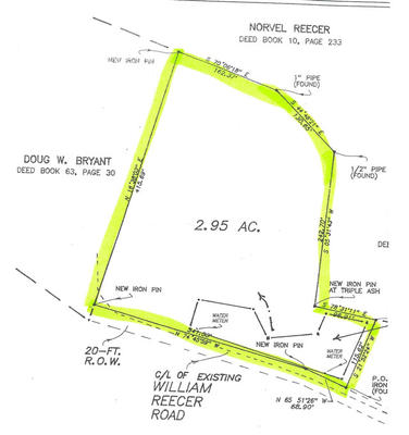 wiiliam reecer road property moss tennessee