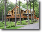 6,000 Sq. Ft. Log Home-17 Acres