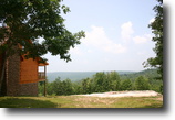 Tennessee Log Home on 5 Acres with a View