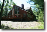 Wisconsin Waterfront 1 Acres Gorgeous Lake Home-5 Mile Water Views