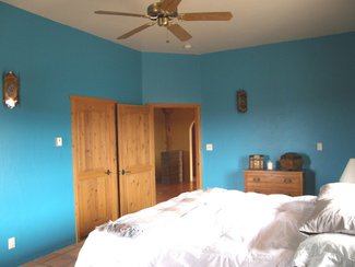 The master bedroom