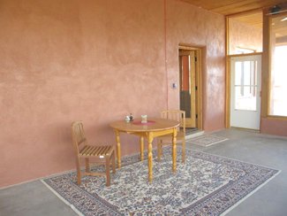 The Arizona room at the rear of the house.