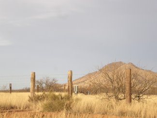 Looking northeast. A corral is already there for your horses.