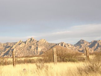 Looking east you also see Treaty Hill located in Dragoon Mountain Ranch.