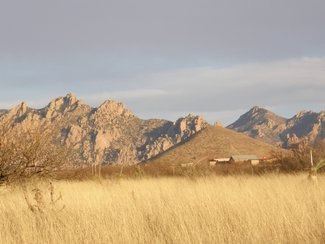 Another view looking east.