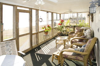 Porch over ICW