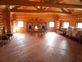 Interior of Lodge