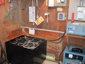 Batteries and inverters.