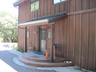 Entry and North side of home.