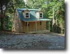 Rustic Unfinished Cabin On 11 Acres